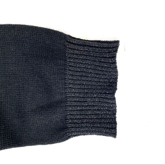 Cupio NWT black sweater with sparkle ruffles - s - Picture 5 of 11